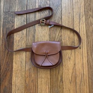Madewell Asheville Saddlebag Pouch/ Belt Bag
